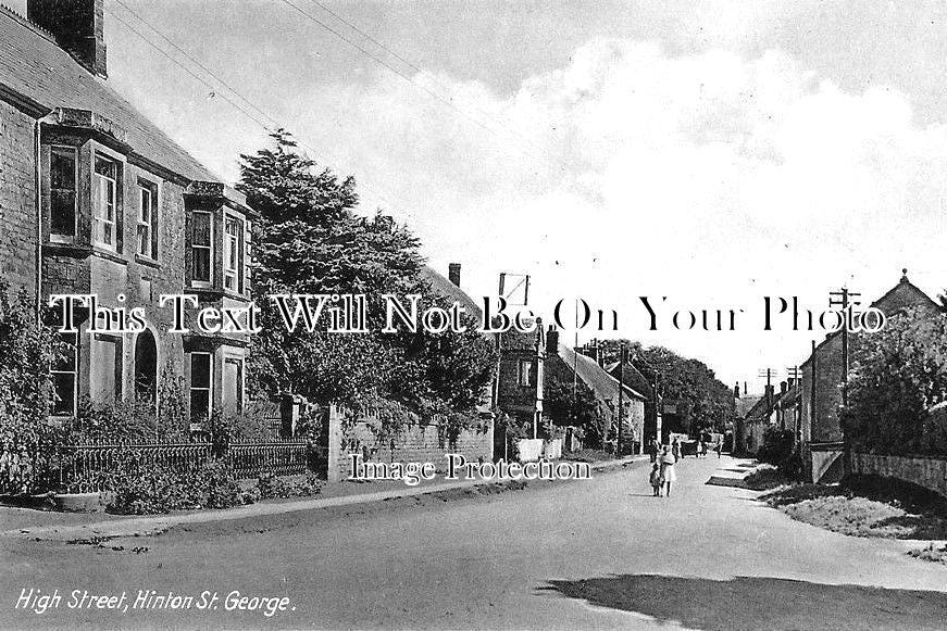 SO 928 - High Street, Hinton St George, Somerset