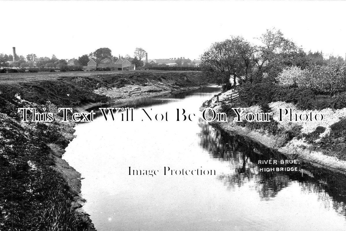 SO 929 - River Brue, Highbridge, Somerset