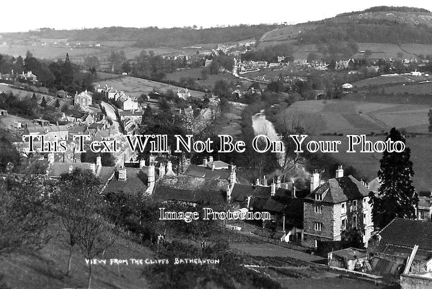 SO 939 - Batheaston View From The Cliffs, Somerset