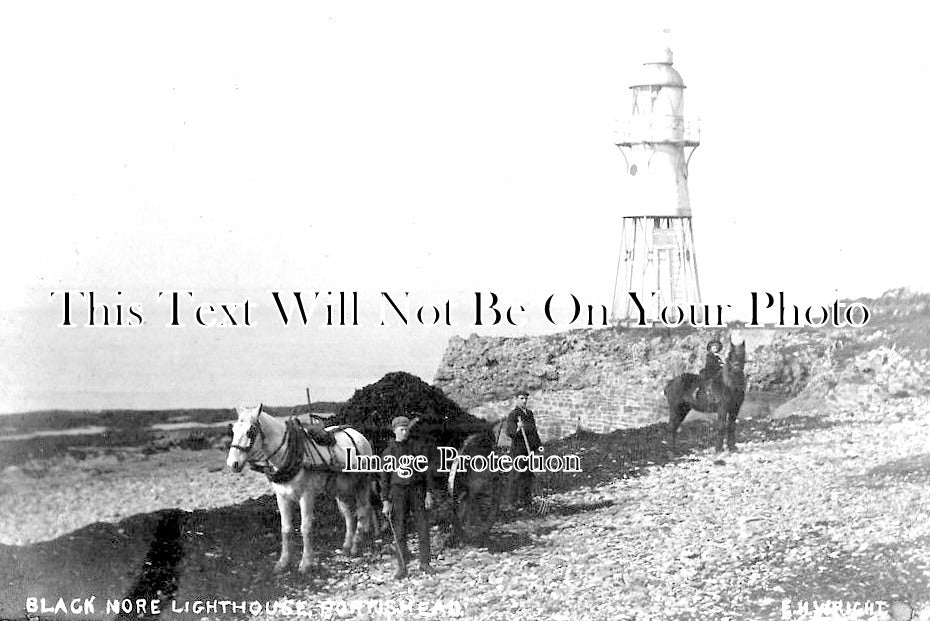 SO 967 - Black Nore Lighthouse, Portishead, Somerset c1906