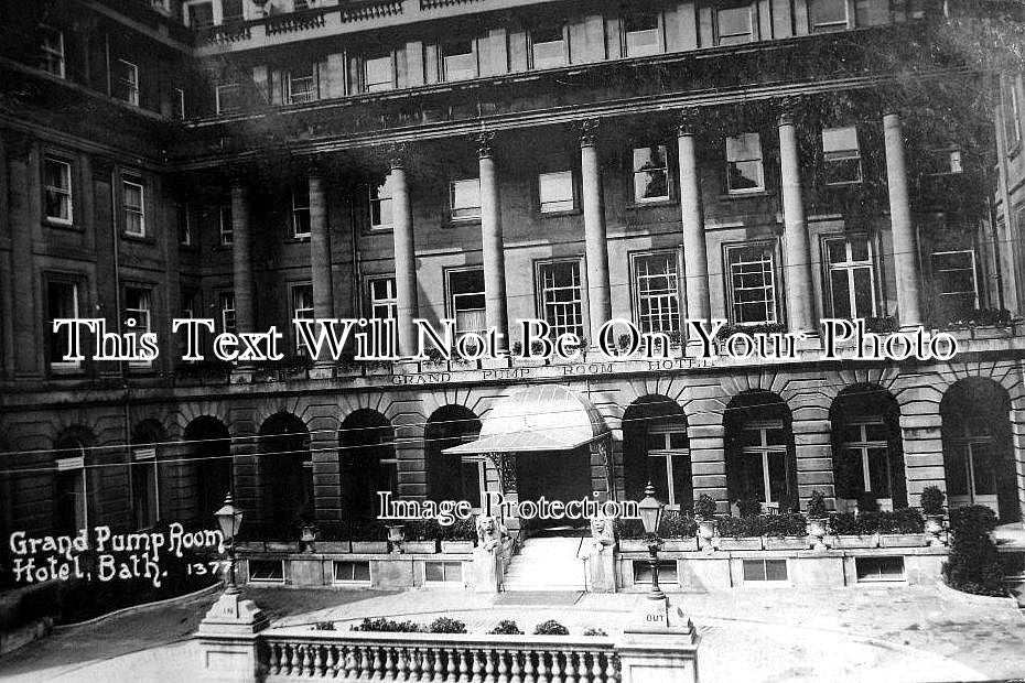 SO 98 - Grand Pump Room Hotel, Bath, Somerset c1915
