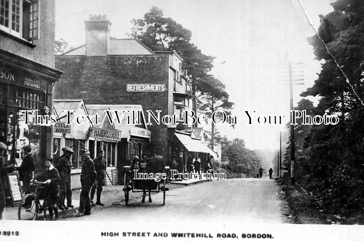 SP 115 - High Street & Whitehill Road, Bordon, Hampshire