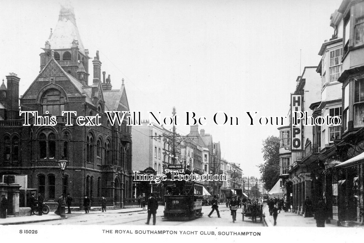 SP 125 - The Royal Southampton Yacht Club, Southampton, Hampshire