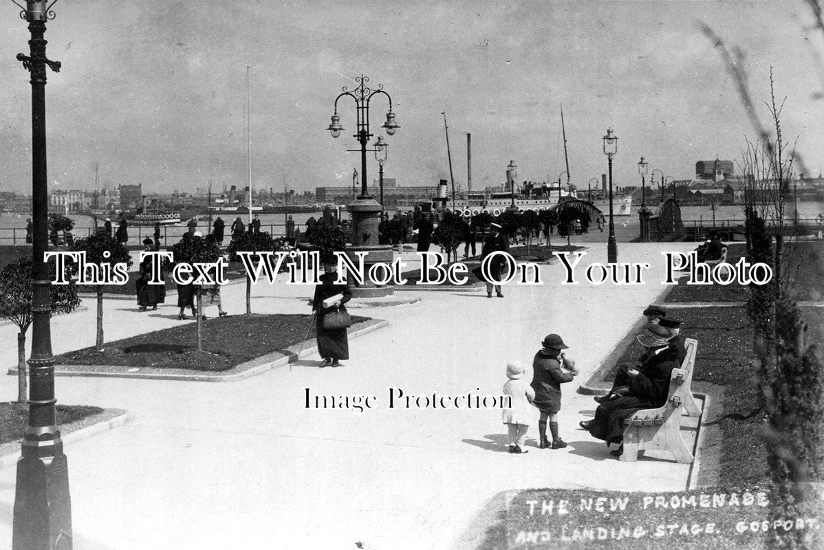 SP 138 - New Promenade & Landing Stage, Gosport, Hampshire