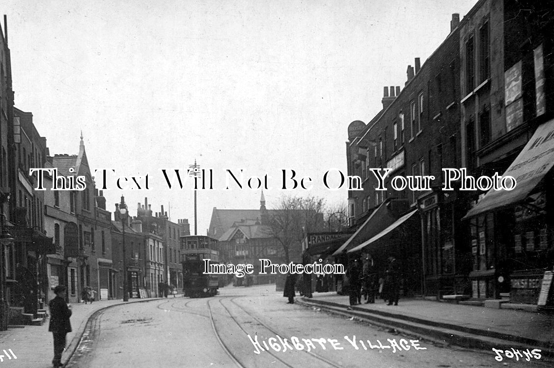 SP 203 - Highgate Village, London