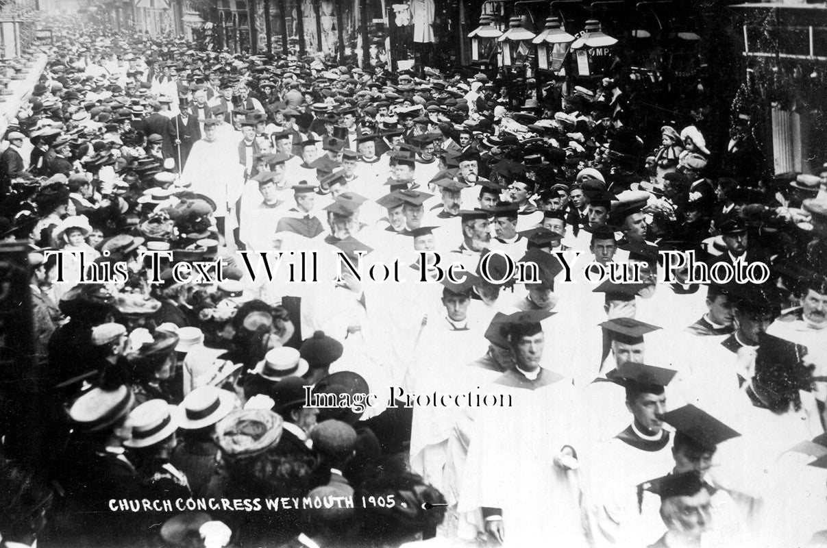 SP 225 - Church Congress, Weymouth, Dorset 1905
