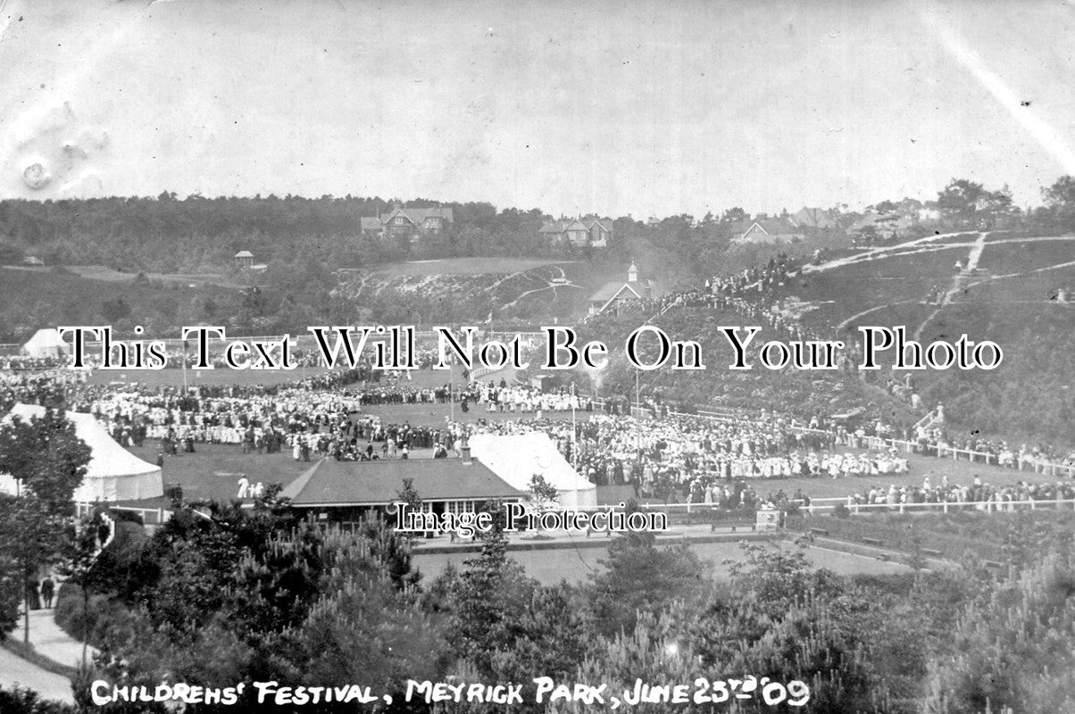 SP 249 - Childrens Festival, Meyrick Park, Bournemouth, Dorset 1909