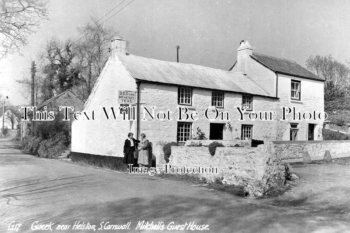 SP 273 - Gweek, Near Helston, Mitchell's Guest House, Cornwall