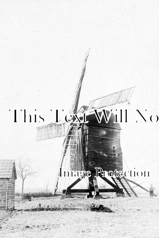 SP 416 - The Windmill, Great Gransden, Cambridgeshire c1890