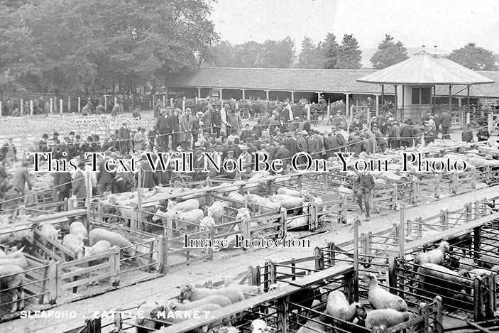 SP 437 - Sleaford Cattle Market, Lincolnshire