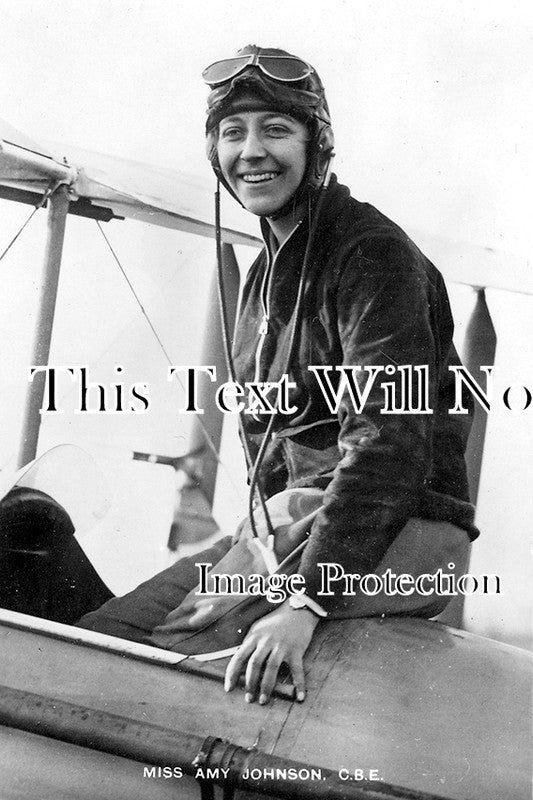 SP 482 - Aviator Miss Amy Johnson C.B.E c1930