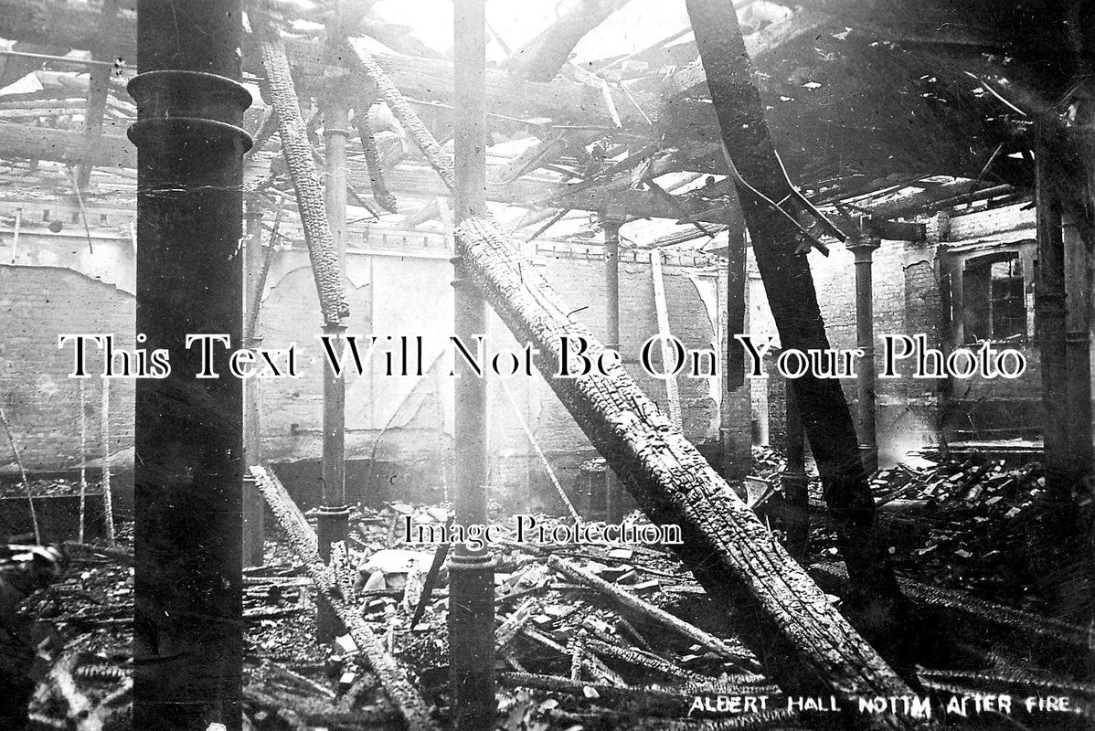 SP 494 - Albert Hall Fire, Nottingham, Nottinghamshire