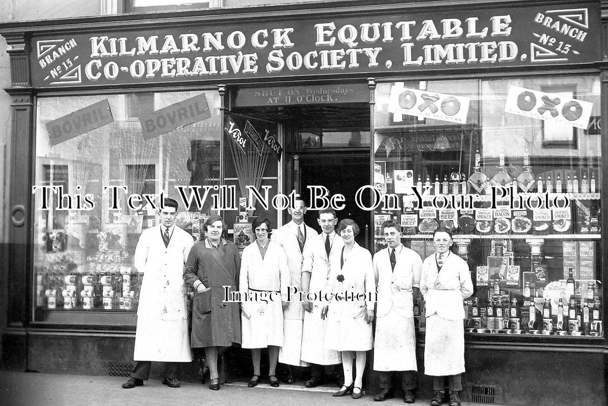 SP 510 - Kilmarnock Equitable Co-op Shopfront, Scotland