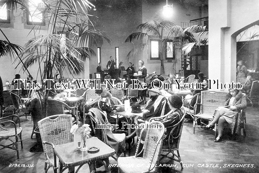 SP 514 - Interior Of Solarium, Sun Castle, Skegness, Lincolnshire