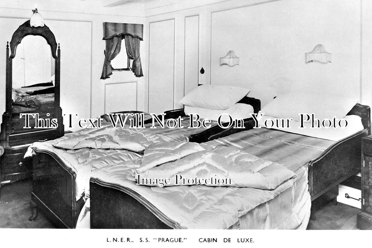 SP 530 - LNER S.S Prague Cabin De Luxe, Ship, Shipping