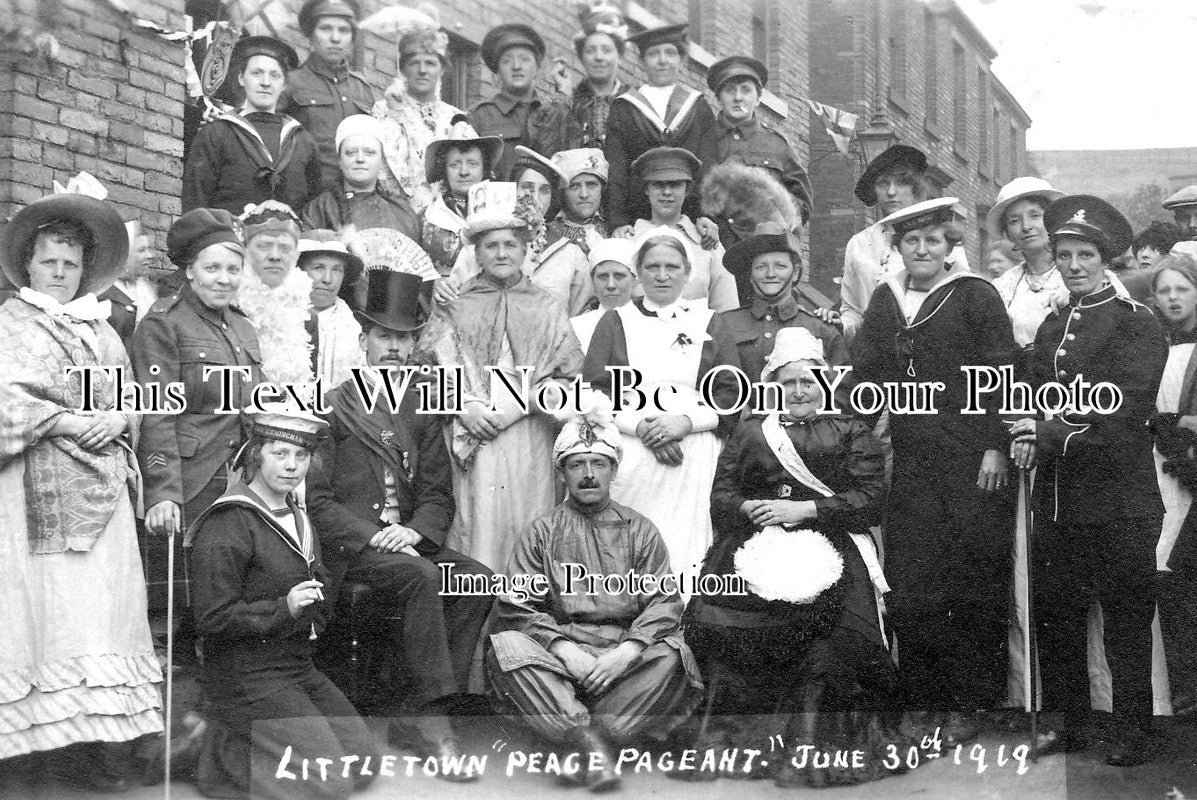 SP 536 - Littletown Peace Pageant, Yorkshire 1919