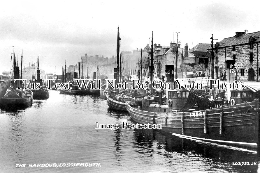 SP 697 - The Harbour, Lossiemouth, Scotland