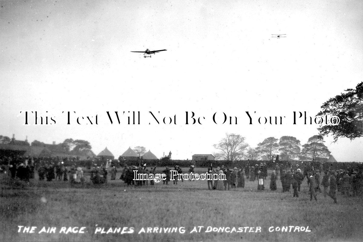 SP 725 - Aeroplane Air Race At Doncaster, Yorkshire