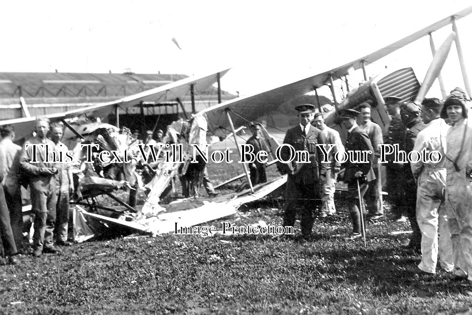 SP 726 - Avro Bi-Plane Crash Being Delivered To Boothby Graffoe, Lincolnshire 1916