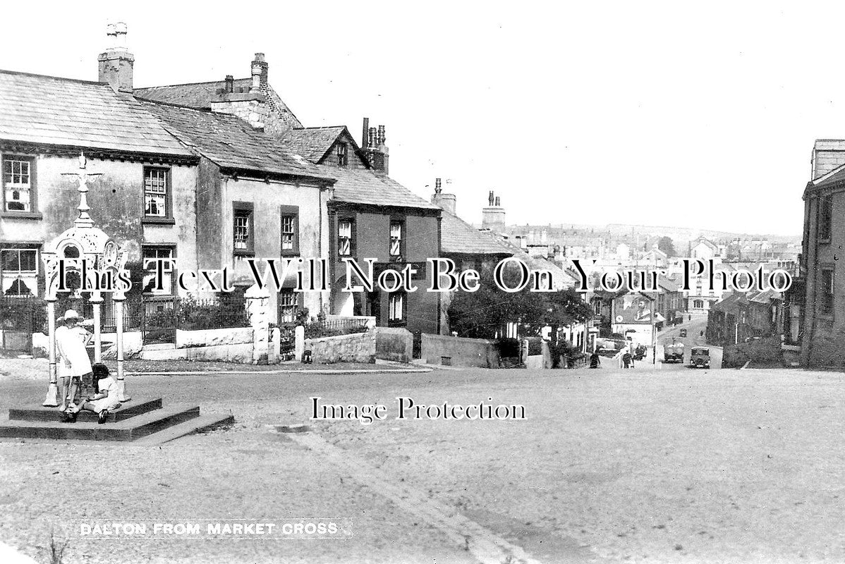 SP 806 - Dalton From Market Cross, Lancashire