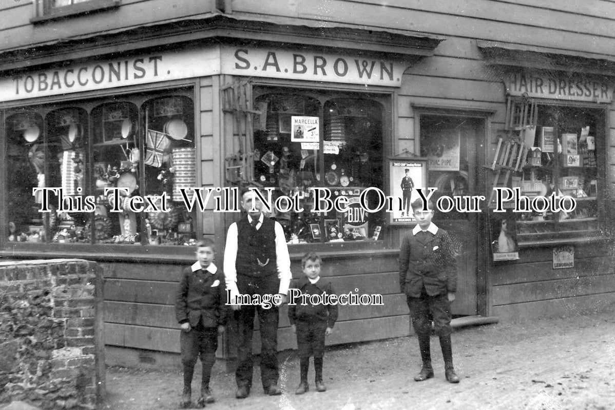 SP 898 - S.A. Brown Tobacconists Shop, Rochester, Kent