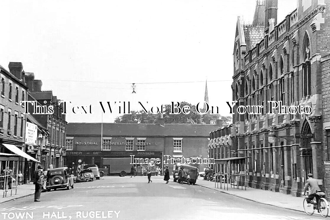 ST 1001 - The Town Hall, Rugeley, Staffordshire
