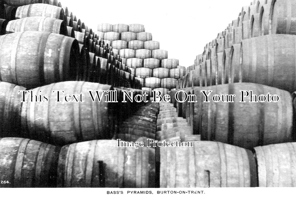 ST 1007 - Bass Brewery Barrels, Burton-On-Trent, Staffordshire