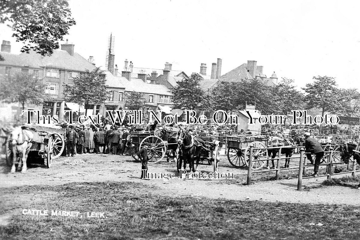 ST 1055 - Cattle Market, Leek, Staffordshire