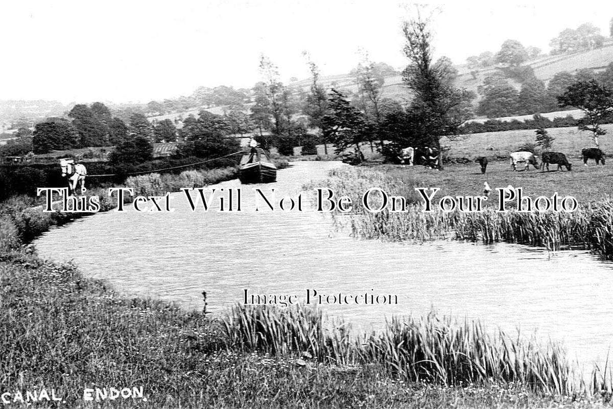 ST 1067 - The Canal At Endon, Staffordshire
