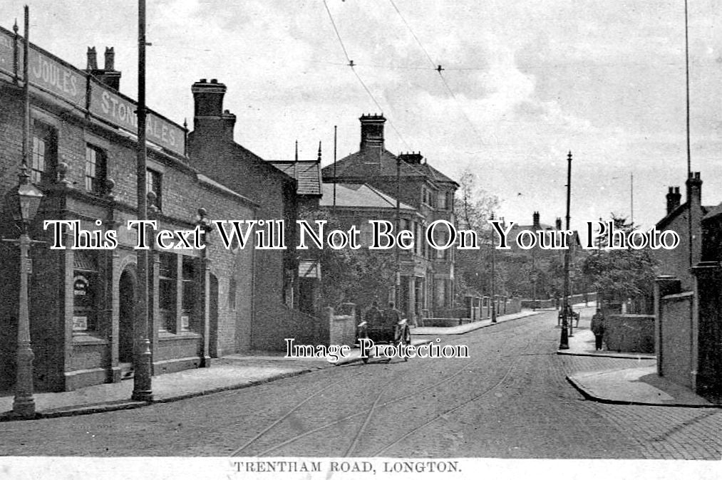ST 11 Trentham Road, Longton, Stoke On Trent, Staffordshire c1918