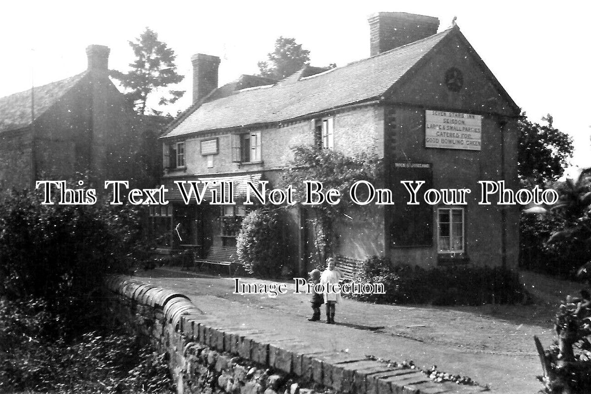 ST 1142 - Seven Stars Inn, Seisdon, Staffordshire c1926