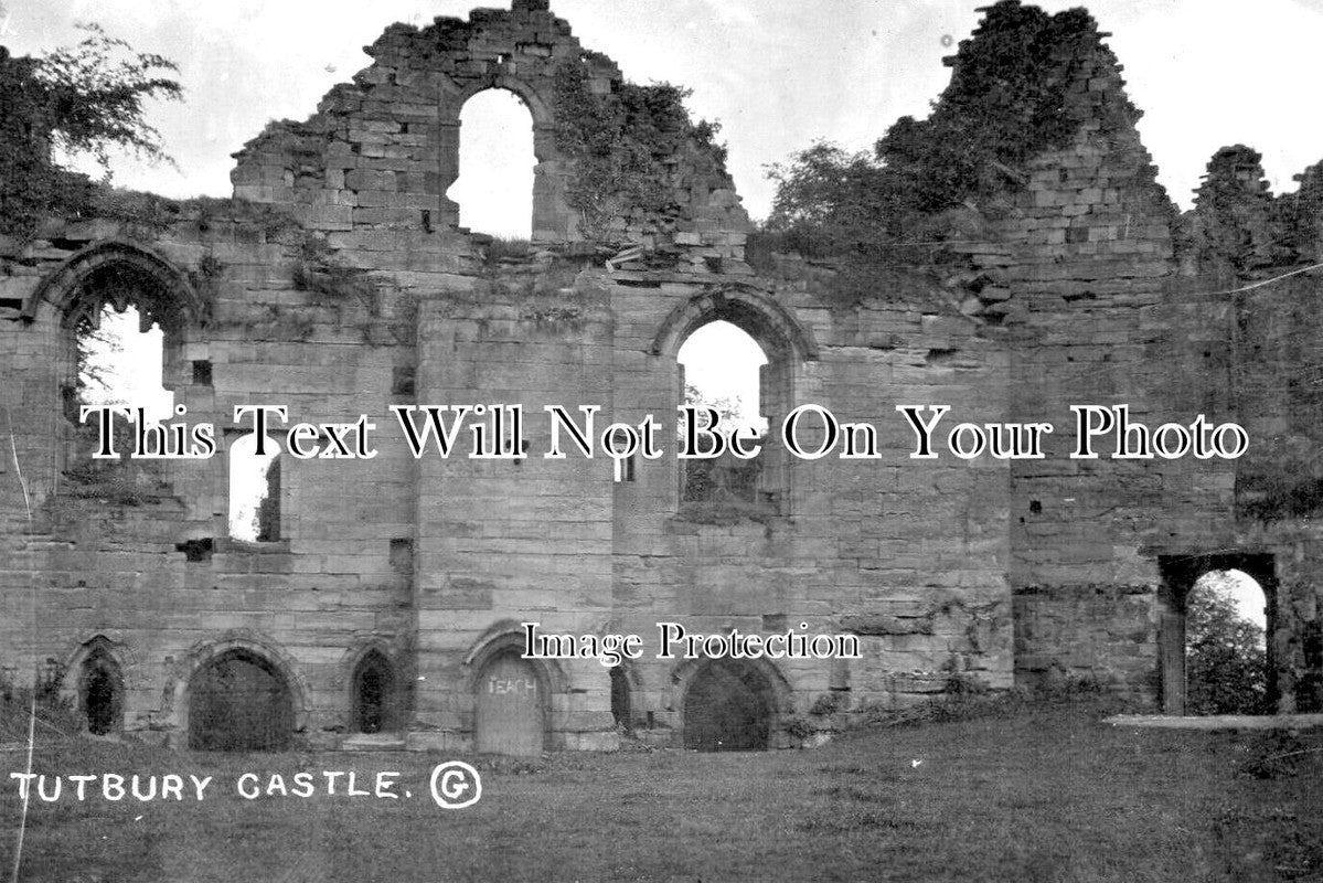 ST 1178 - Tutbury Castle, Staffordshire c1913