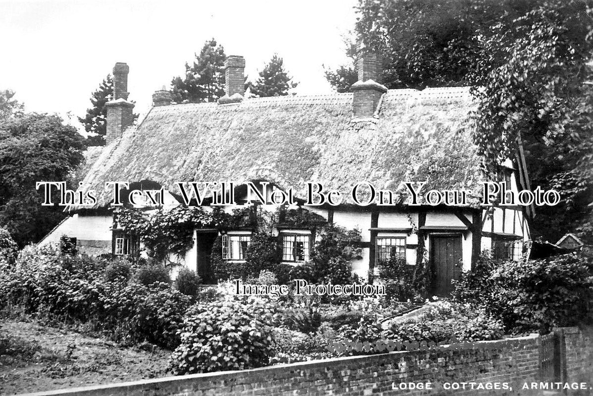 ST 1228 - Lodge Cottages, Armitage, Staffordshire