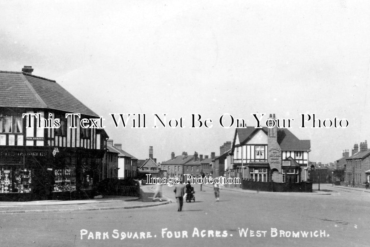 ST 127 - Park Square, Four Acres, West Bromwich, Staffordshire c1932
