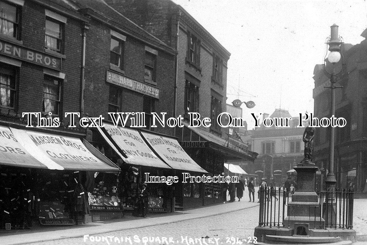 ST 13 Fountain Square, Hanley, Staffordshire JB Archive