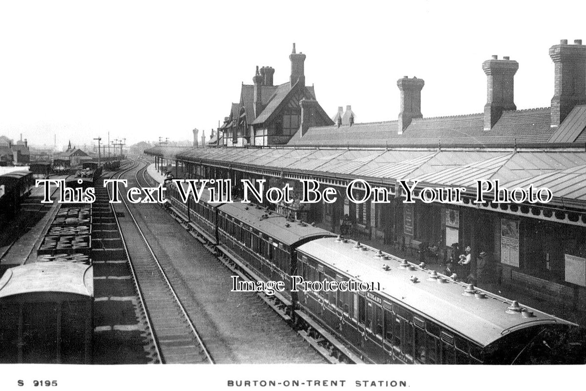 ST 1324 - Burton On Trent Railway Station, Staffordshire