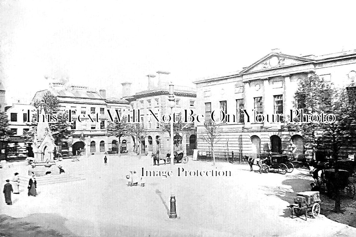 ST 1354 - Stafford Market Place, Staffordshire c1906