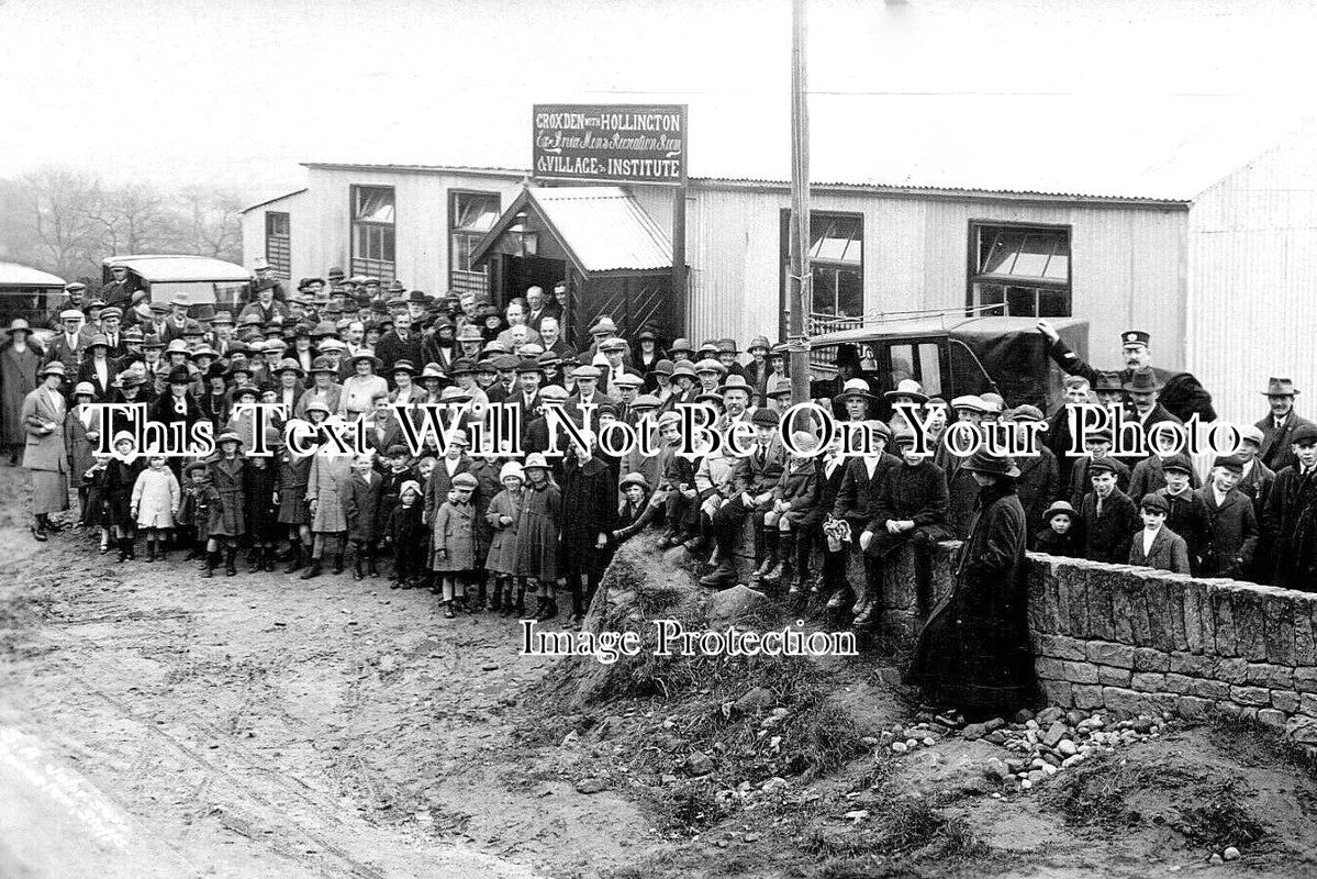 ST 1800 - Croxton With Hollington Village Institute, Staffordshire c1924