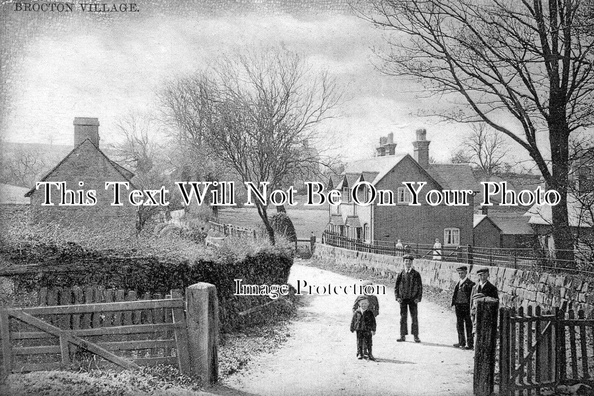 ST 1829 - Brocton Village, Staffordshire