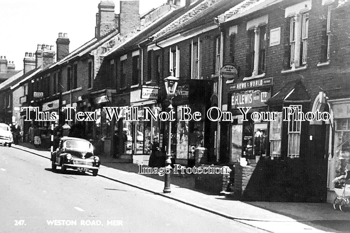 ST 1839 - Weston Road, Meir Longton, Stoke On Trent, Staffordshire