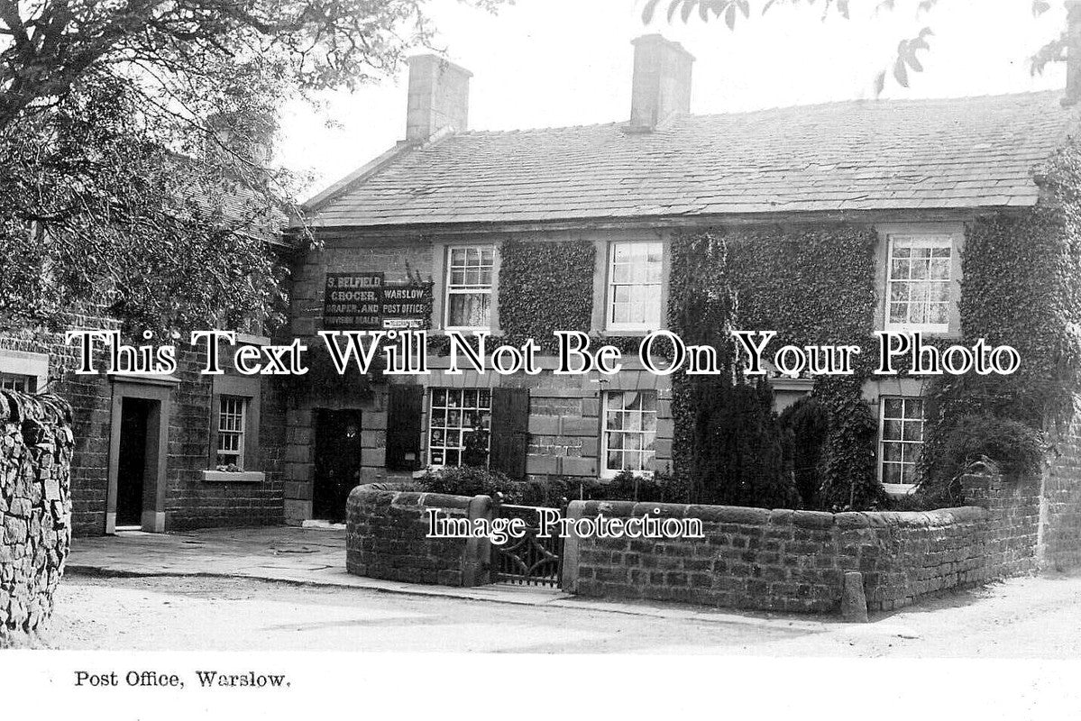 ST 1851 - Warslow Post Office, Staffordshire