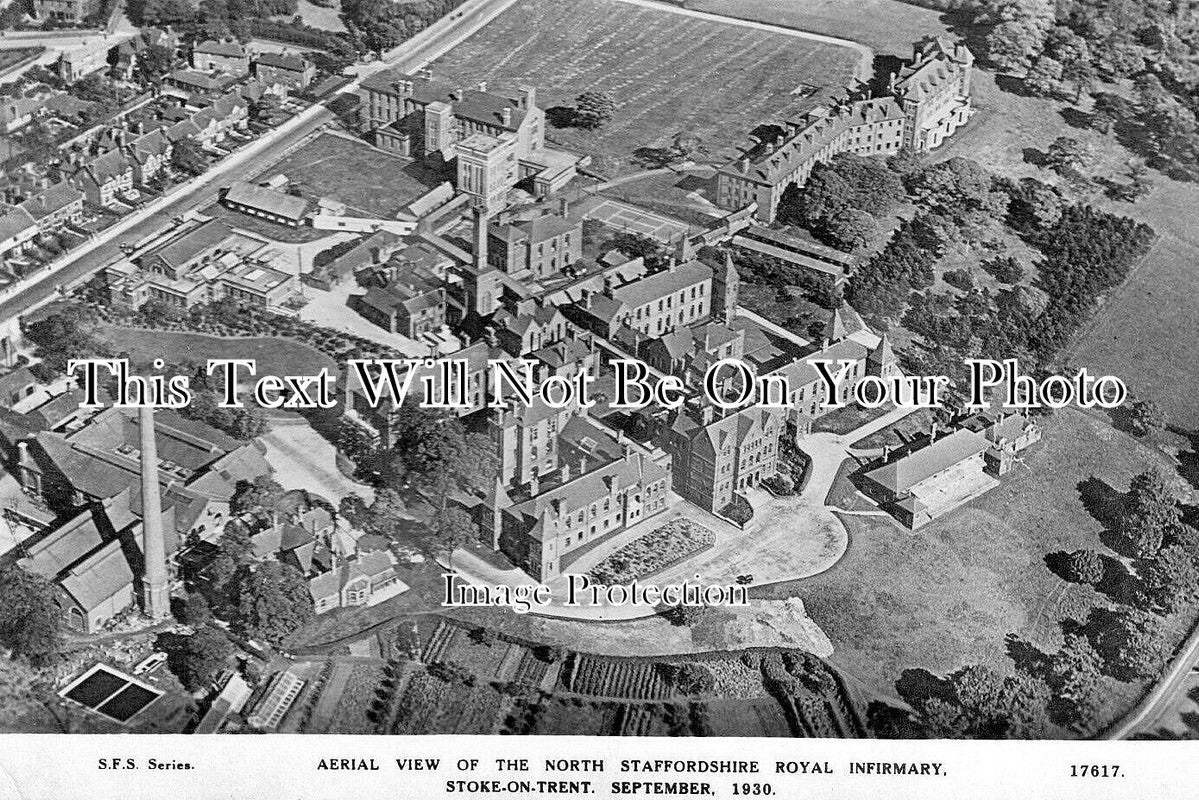 ST 1881 - North Staffordshire Royal Infirmary, Stoke On Trent 1930