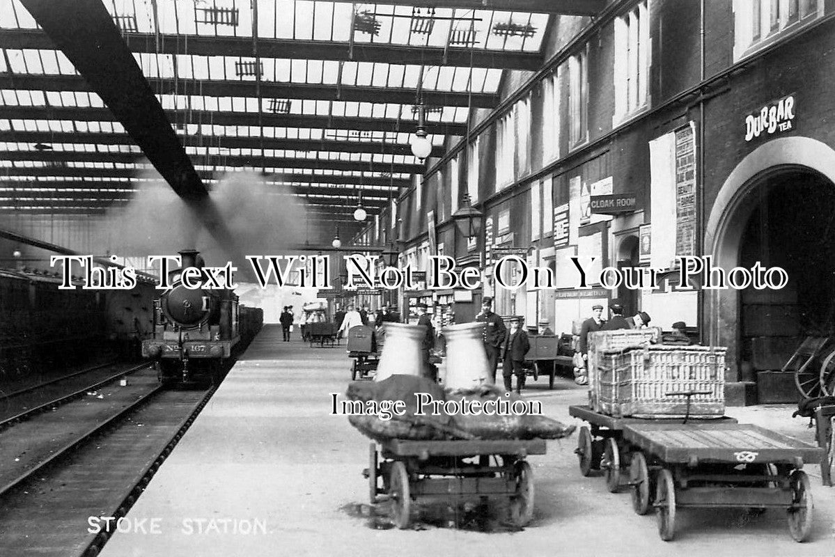 ST 192 - Stoke Railway Station, Staffordshire