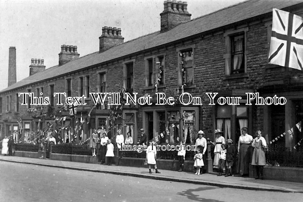 ST 207 - King George V Cornation, Burslem, Stoke On Trent, Staffordshire 1911