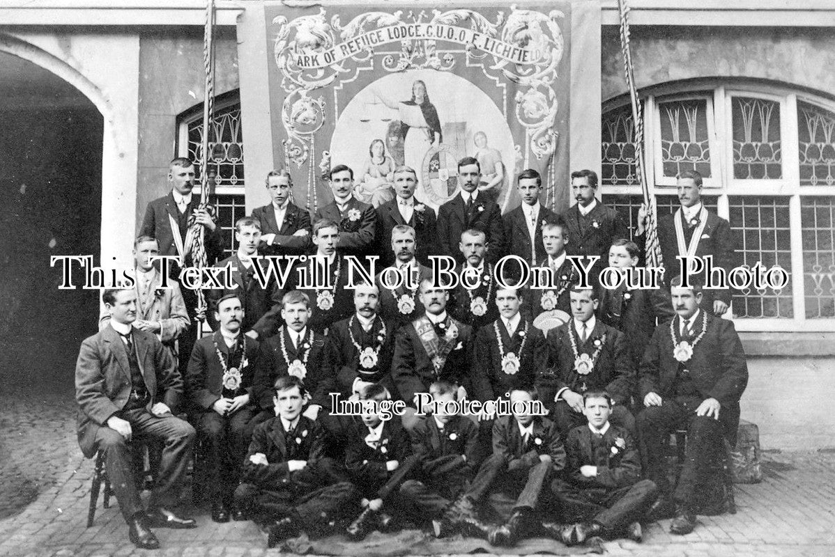 ST 209 - Ark Of Refuge Lodge, C.U.O.O.F Lichfield, Staffordshire