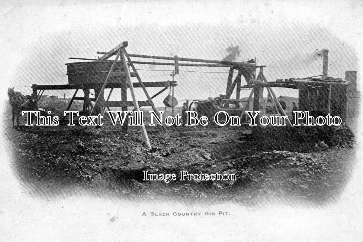 ST 224 - A Black Country Gin Pit, Staffordshire