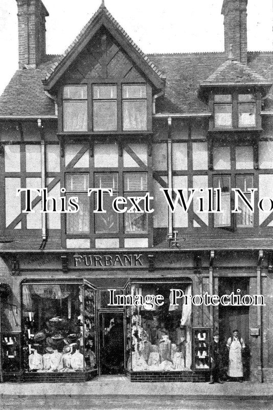 ST 693 - Furbank Clothing Shop, Market Place, Uttoxeter, Staffordshire