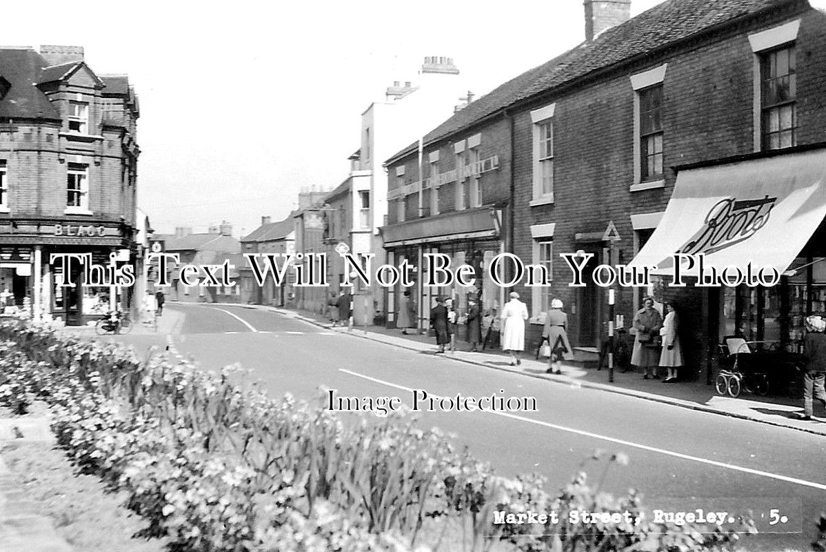 ST 745 - Market Street, Rugeley, Staffordshire