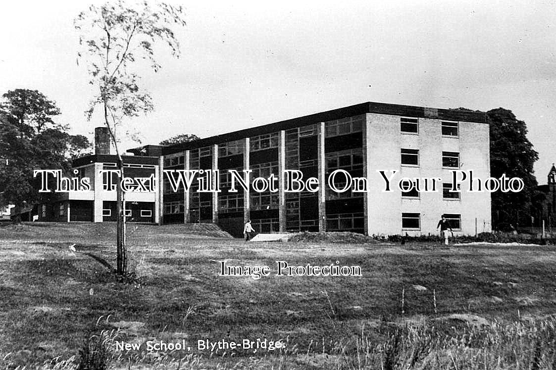 ST 88 - New School, Blythe Bridge, Near Stoke On Trent, Staffordshire