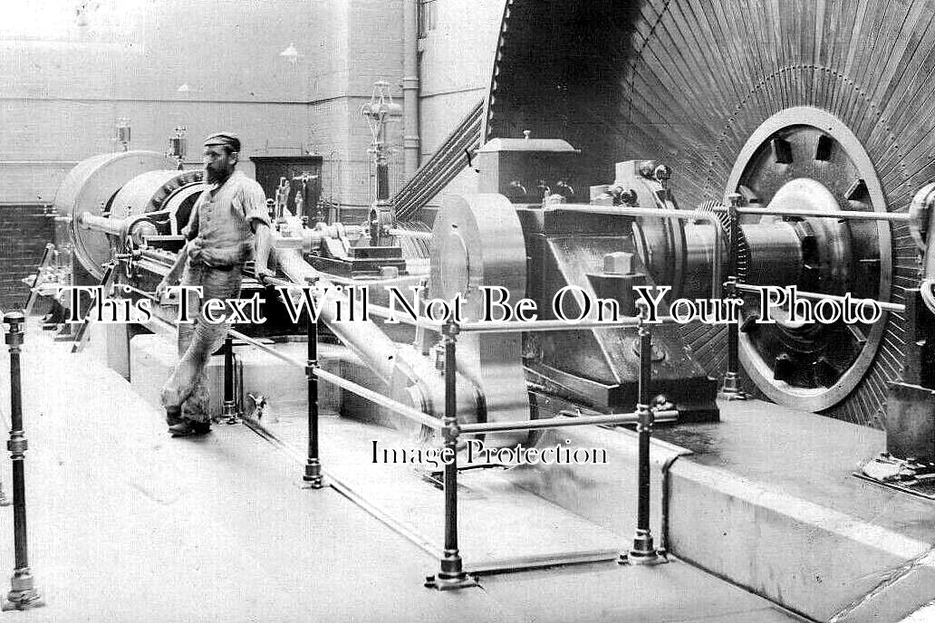 ST 998 - Interior Of Mayfield Mill, Staffordshire